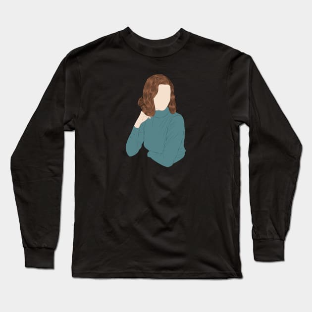 Beth Harmon - The Queen's Gambit Long Sleeve T-Shirt by LiLian-Kaff